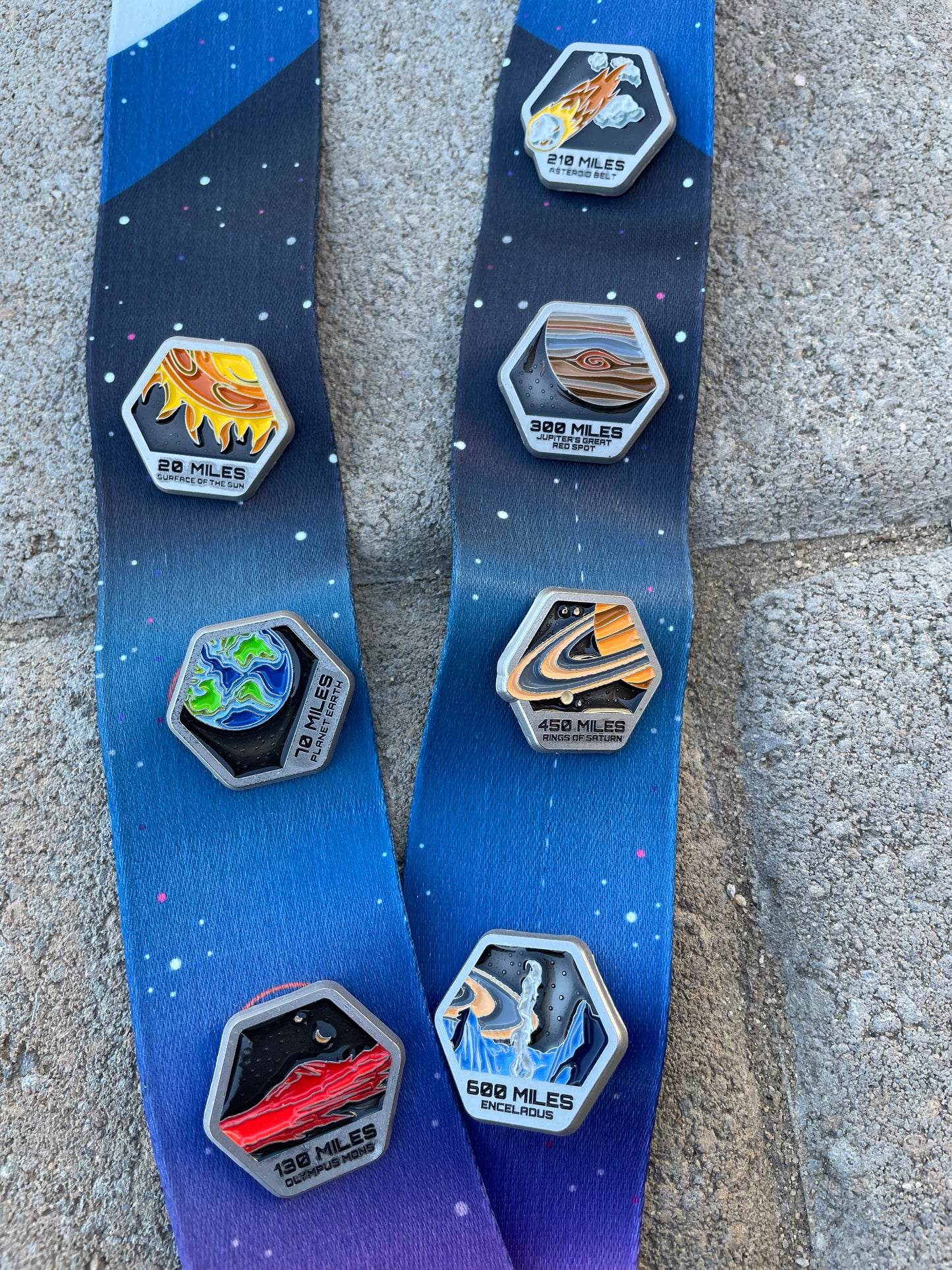 Last Chance: 7 Wonders of the Solar System Medal & Pins Bundle