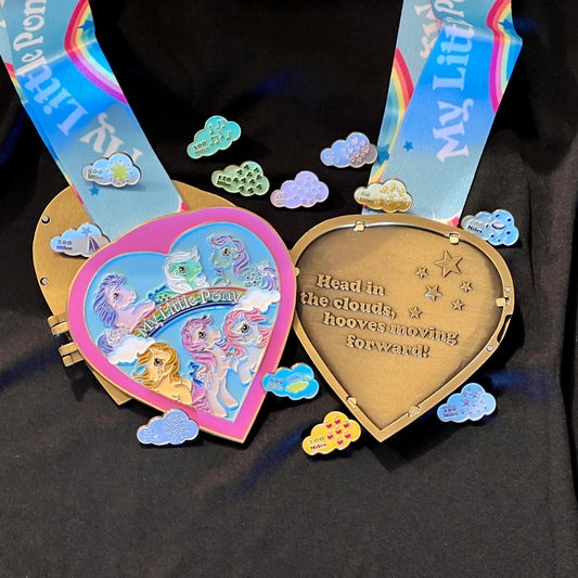 Last Chance: My Little Pony Rainbow Retro Challenge Ultimate Bundle (Medal & Pins)