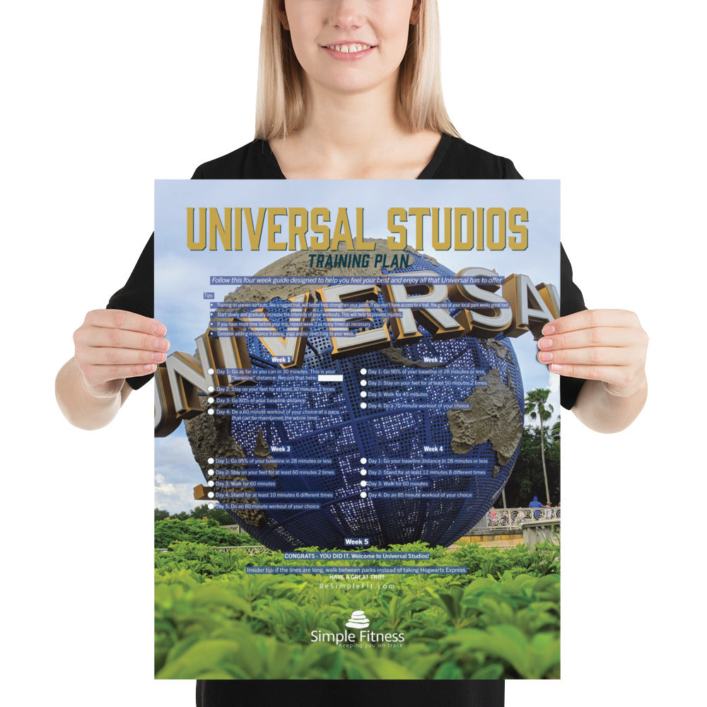 Universal Studios Training Plan - Globe