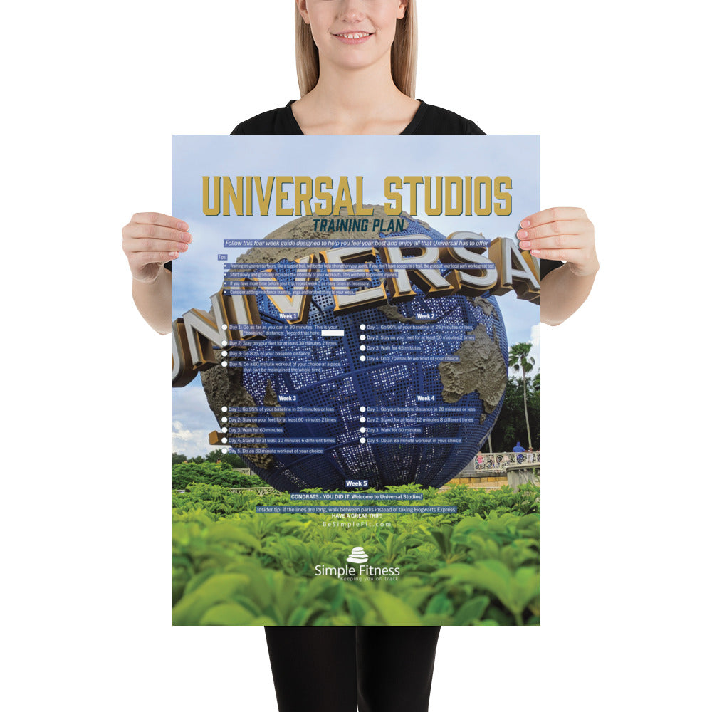 Universal Studios Training Plan - Globe