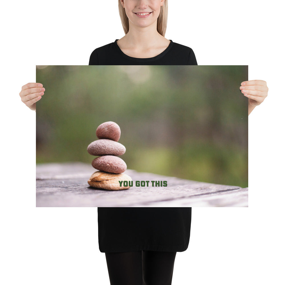 You Got This Small Cairn Poster