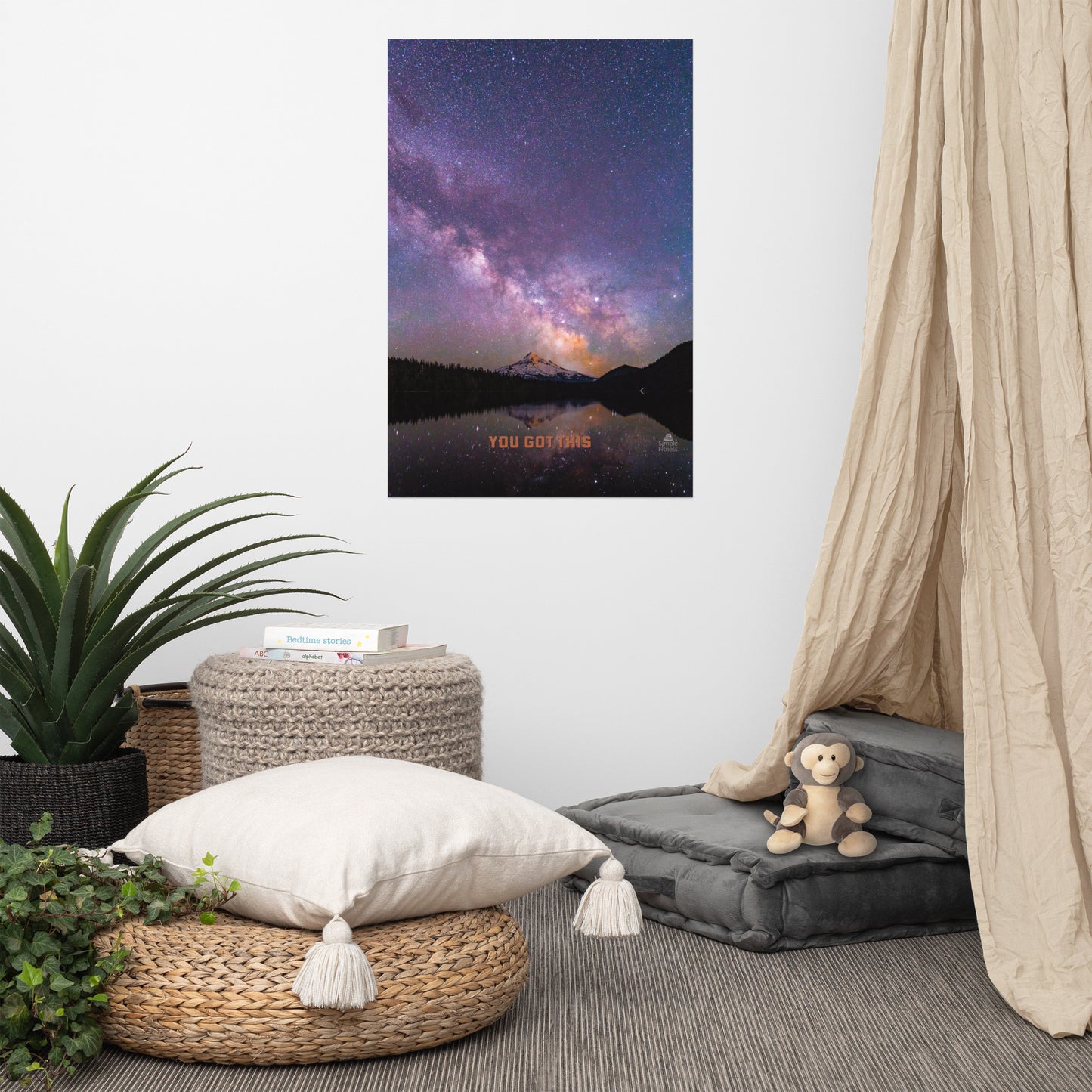 You Got This Milky Way Poster