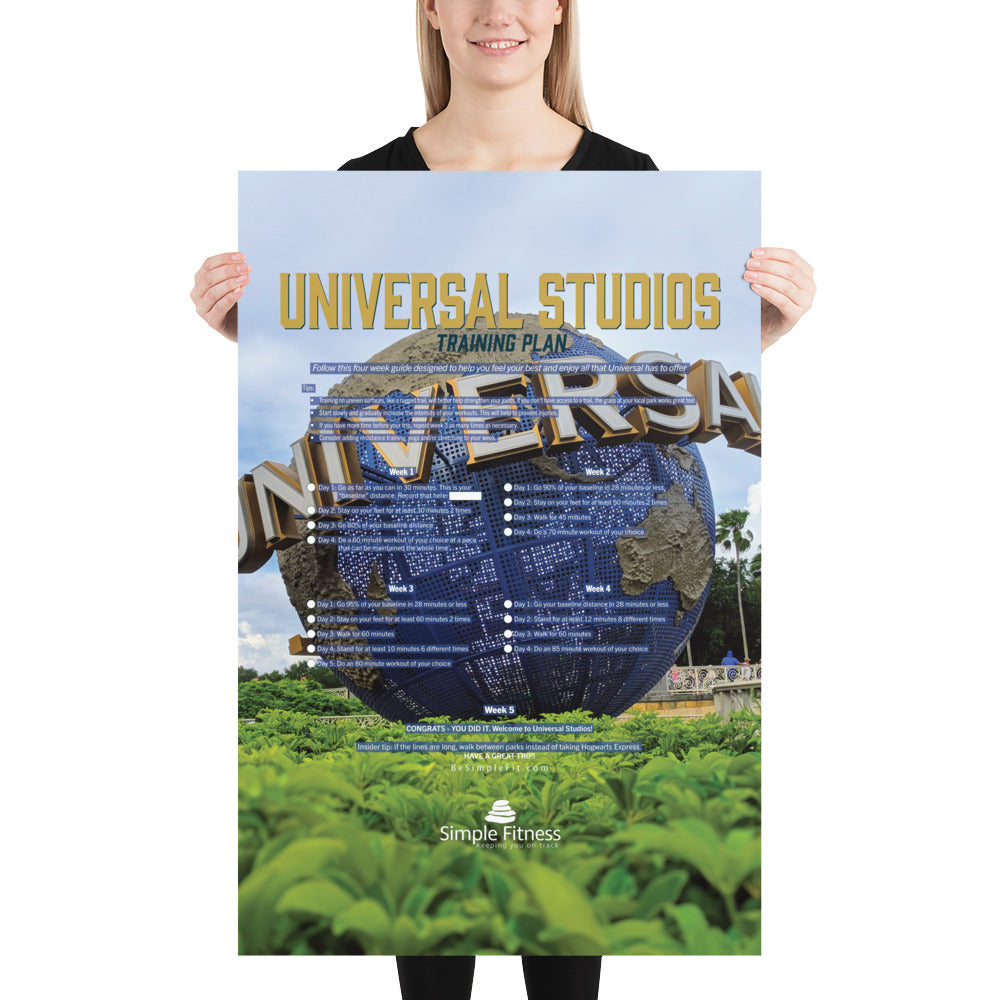 Universal Studios Training Plan - Globe