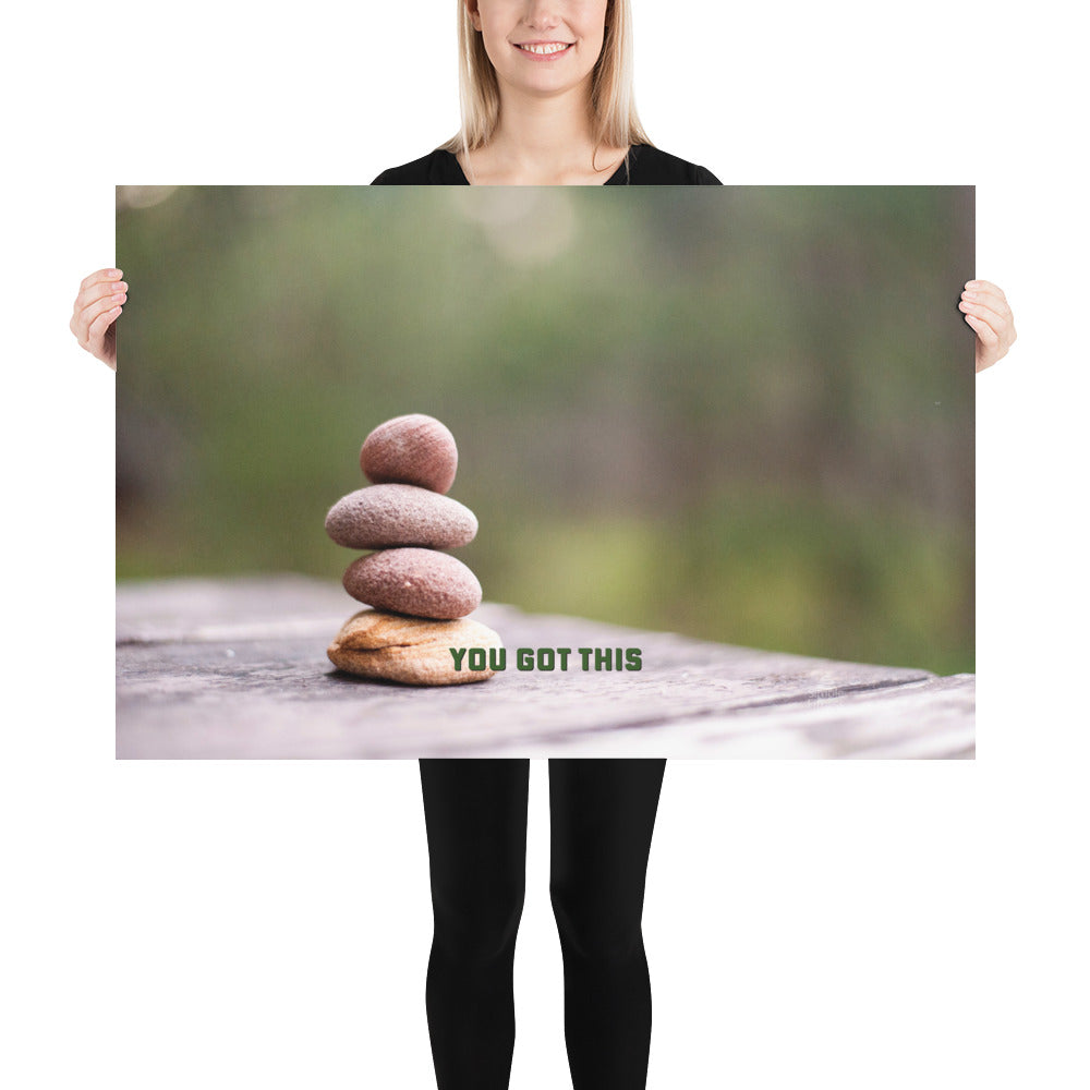 You Got This Small Cairn Poster