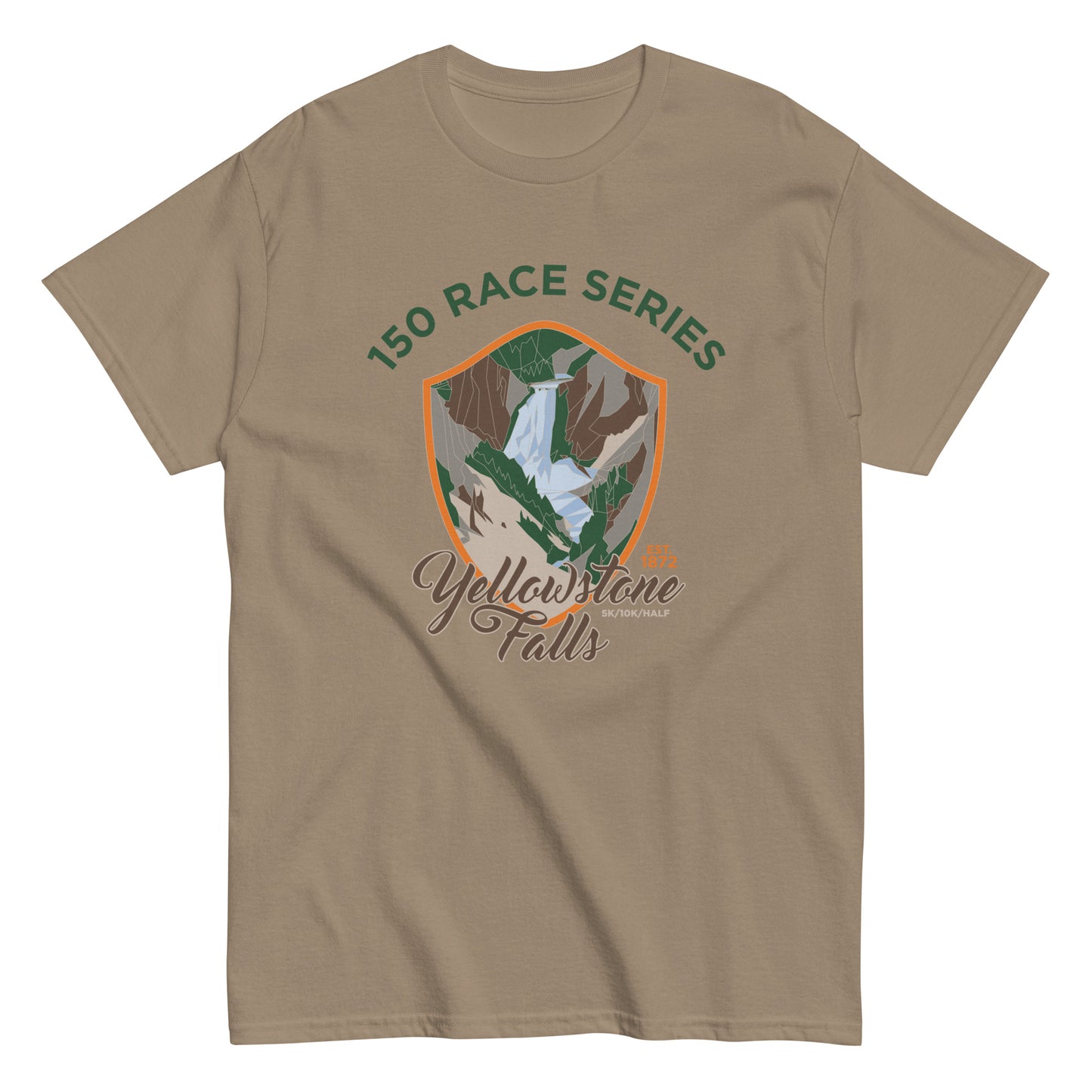 Classic Everyday Yellowstone Falls Race Tee