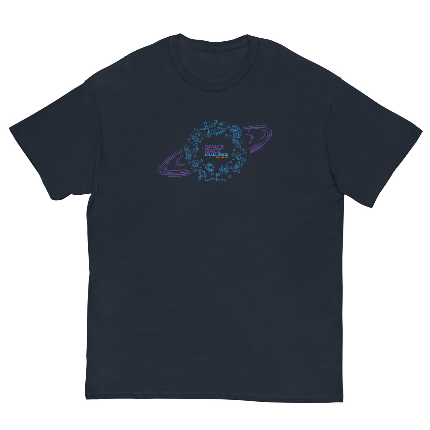 Classic Everyday Space Race Challenge Tee