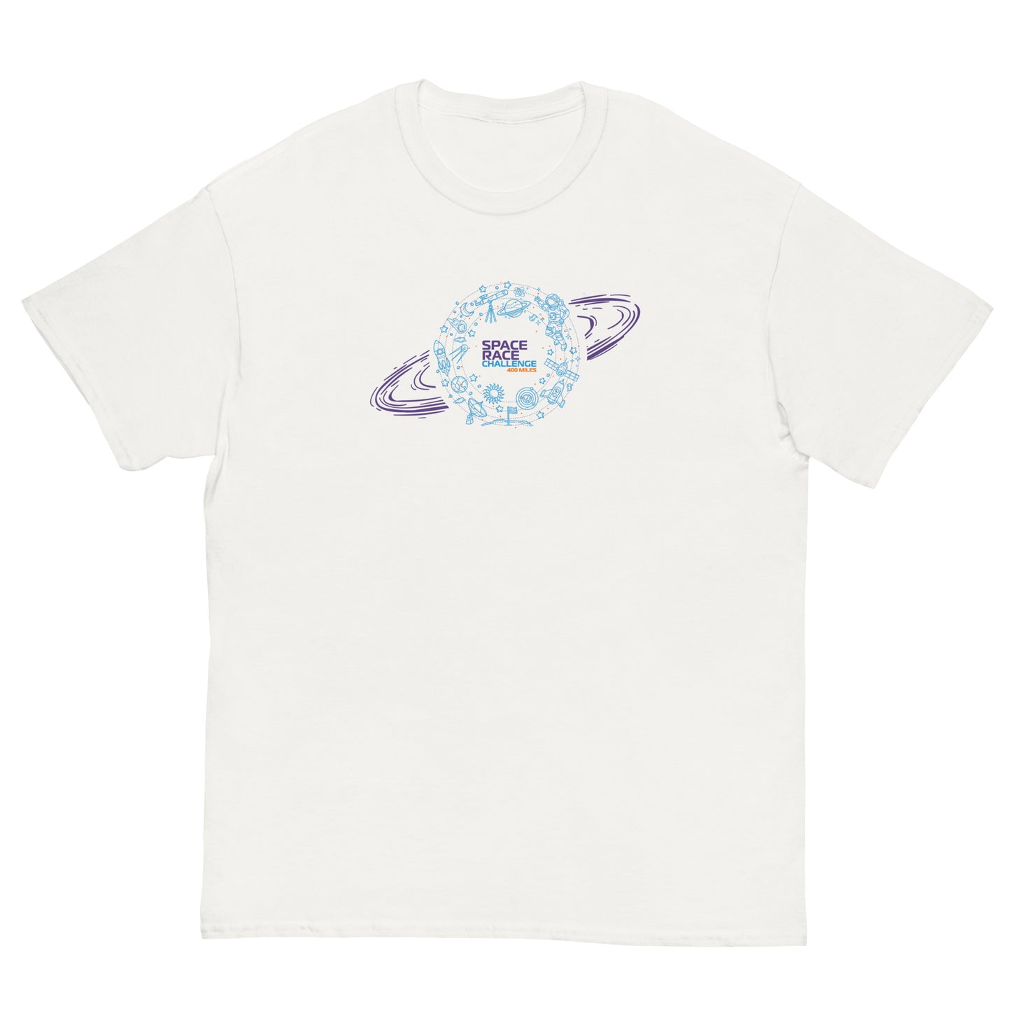 Classic Everyday Space Race Challenge Tee