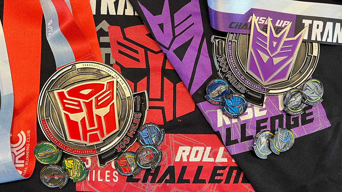 Last Chance: Rise Up Challenge - Transformers - Medal & Pins Bundle