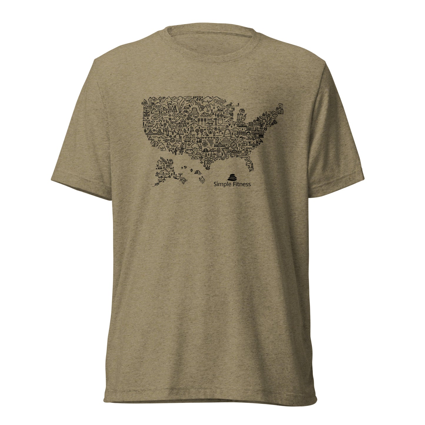 Premium Everyday USA Parks N Stuff Tee