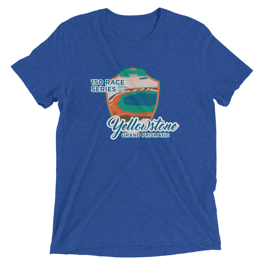 Premium Everyday Grand Prismatic Race Tee - 150 Years of Yellowstone