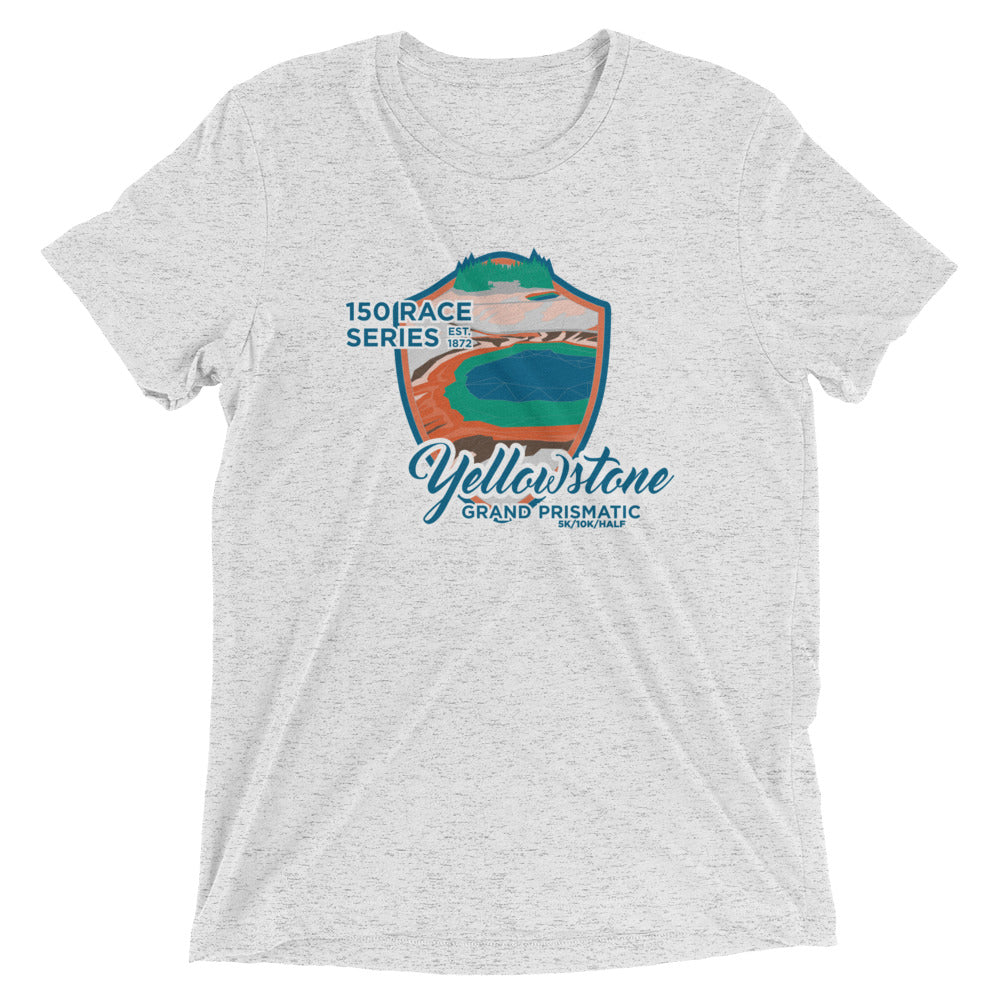 Premium Everyday Grand Prismatic Race Tee - 150 Years of Yellowstone