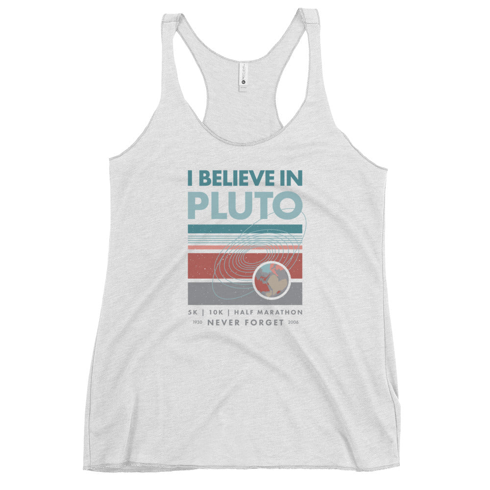 Premium Everyday Women's I Believe In Pluto Racerback Tank
