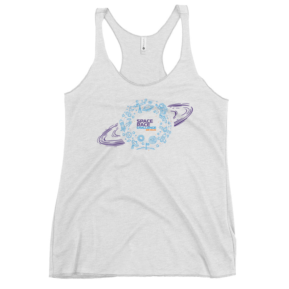 Premium Everyday Women's Space Race Challenge Racerback Tank