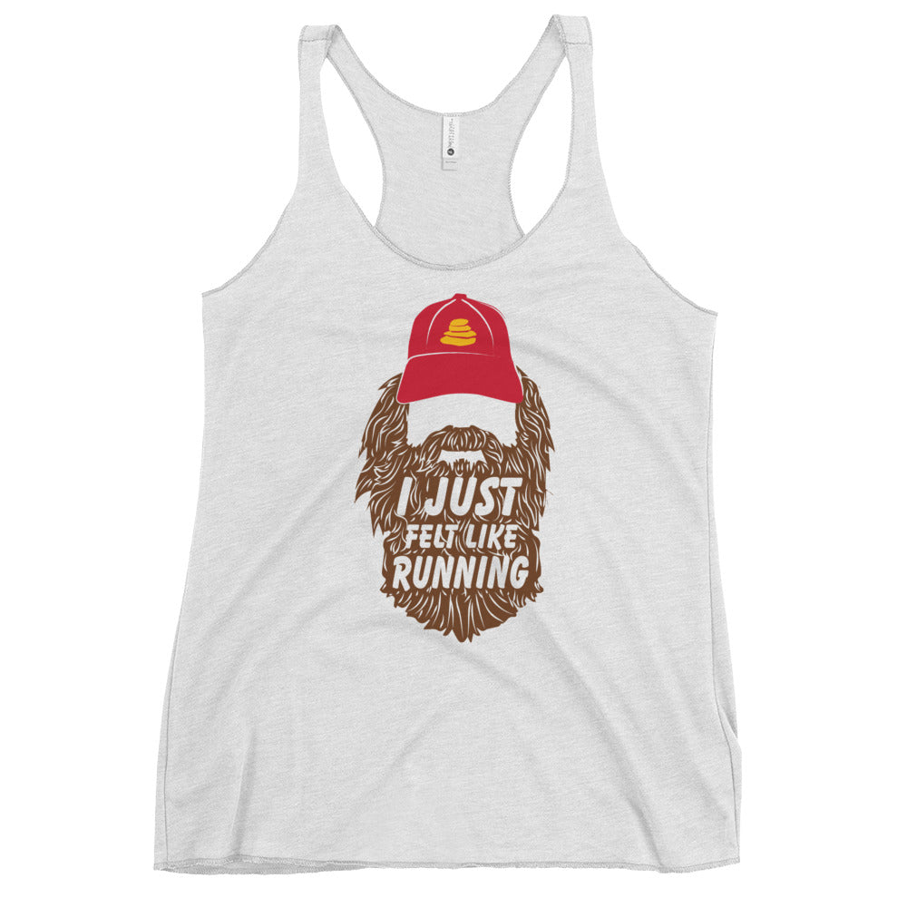 Premium Everyday Women's I Just Felt Like Running Racerback Tank