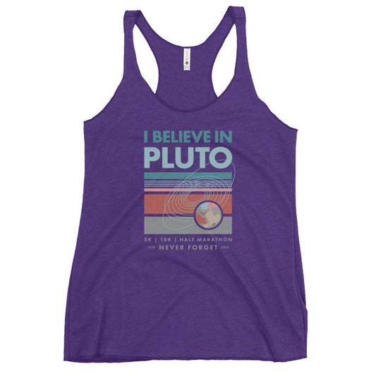 Premium Everyday Women's I Believe In Pluto Racerback Tank
