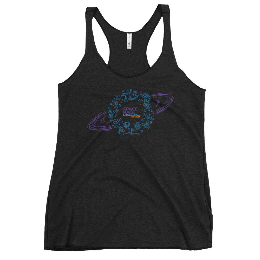 Premium Everyday Women's Space Race Challenge Racerback Tank