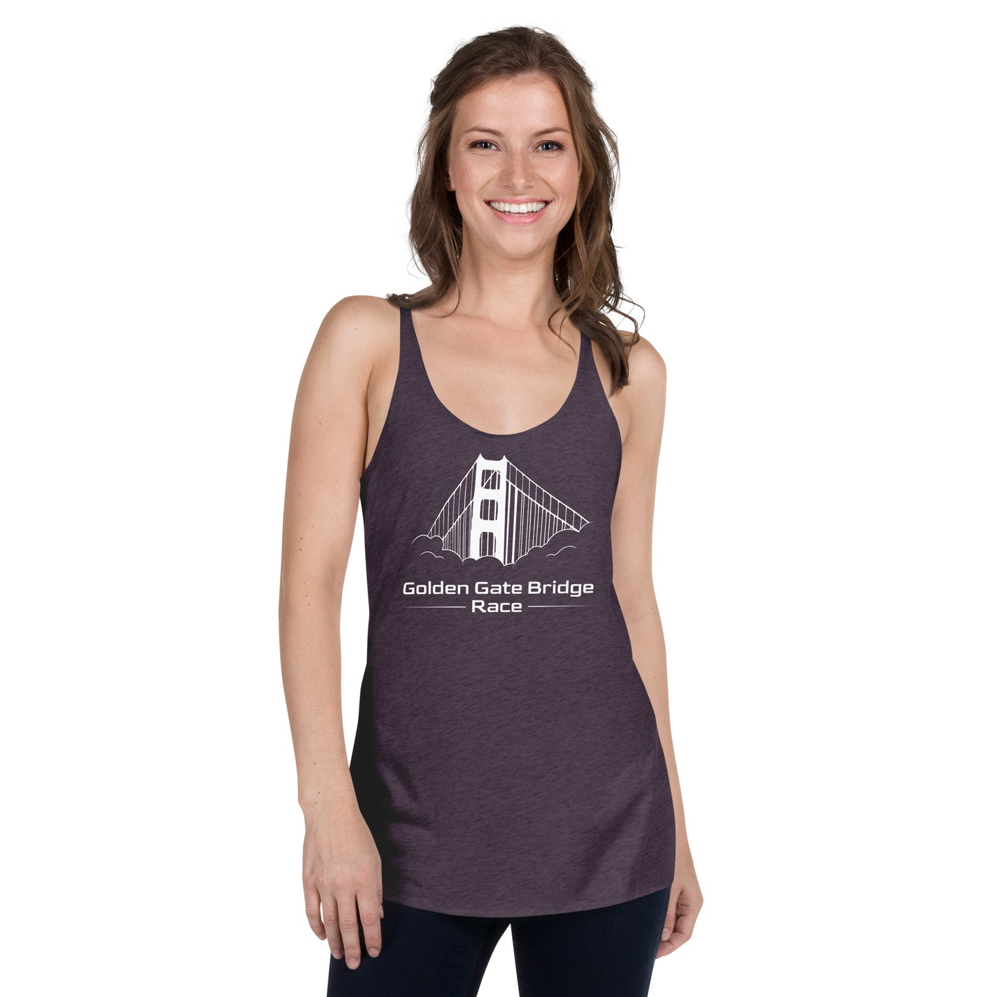 Premium Everyday Women's Golden Gate Bridge Race Racerback Tank