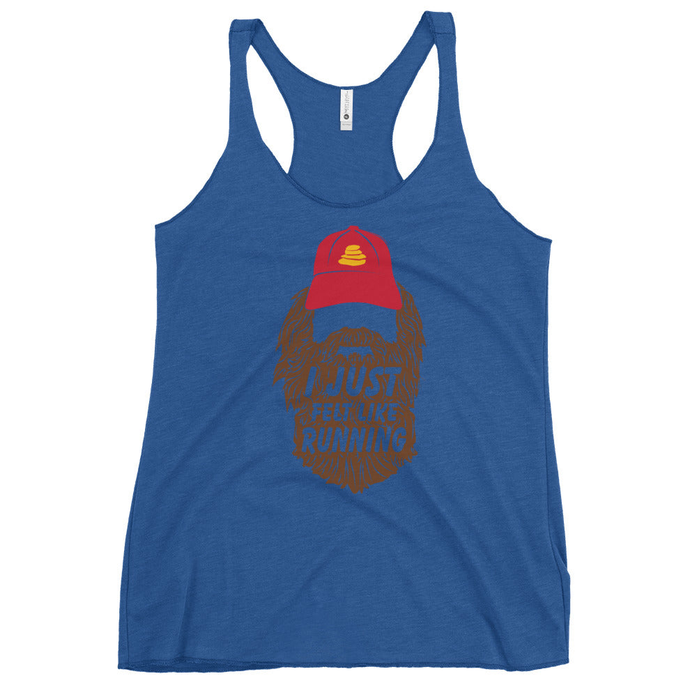 Premium Everyday Women's I Just Felt Like Running Racerback Tank