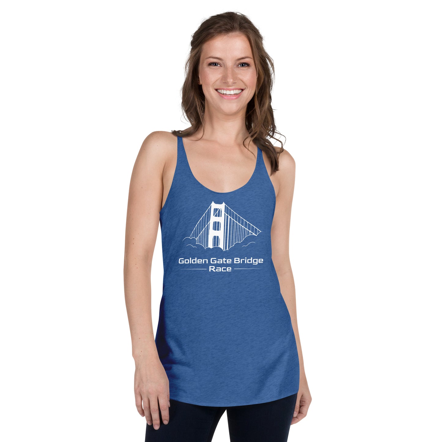 Premium Everyday Women's Golden Gate Bridge Race Racerback Tank