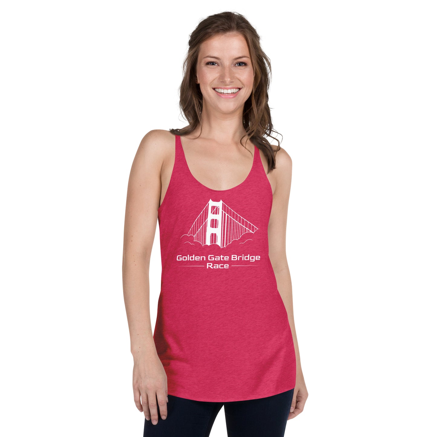 Premium Everyday Women's Golden Gate Bridge Race Racerback Tank