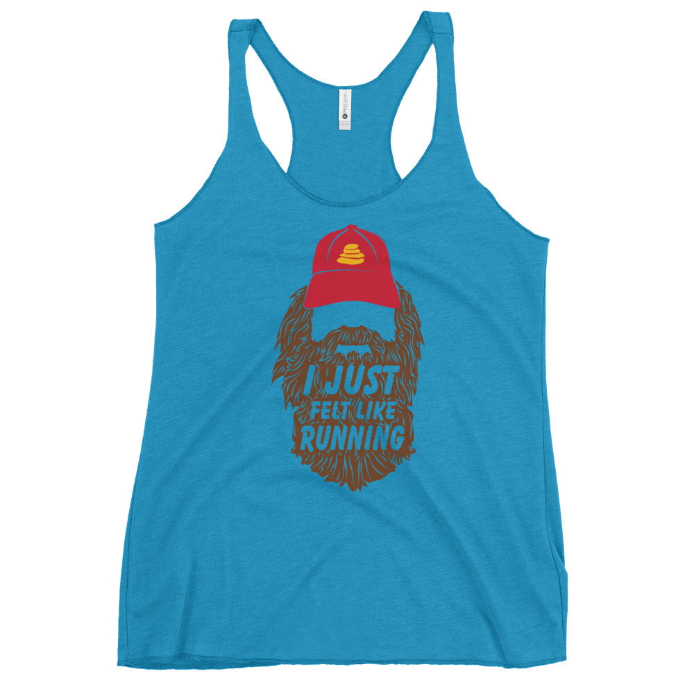 Premium Everyday Women's I Just Felt Like Running Racerback Tank