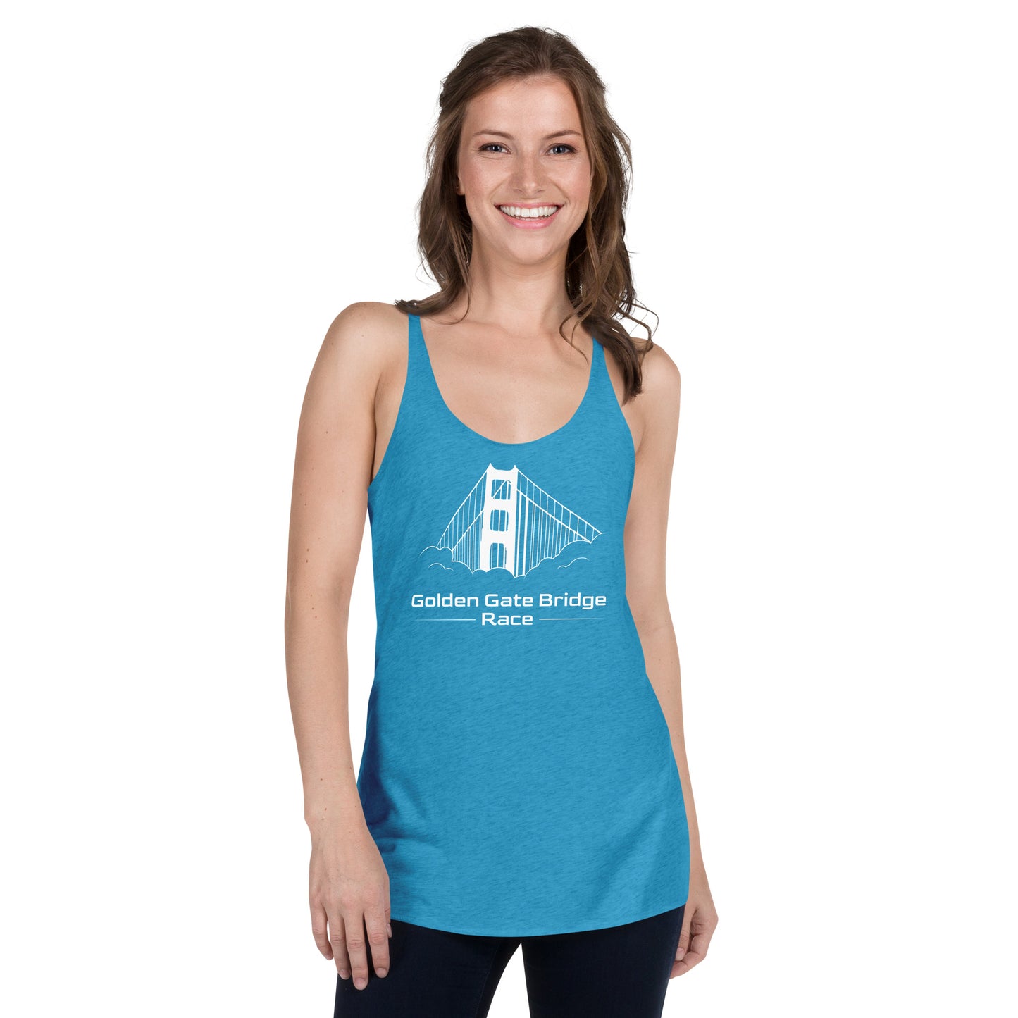 Premium Everyday Women's Golden Gate Bridge Race Racerback Tank