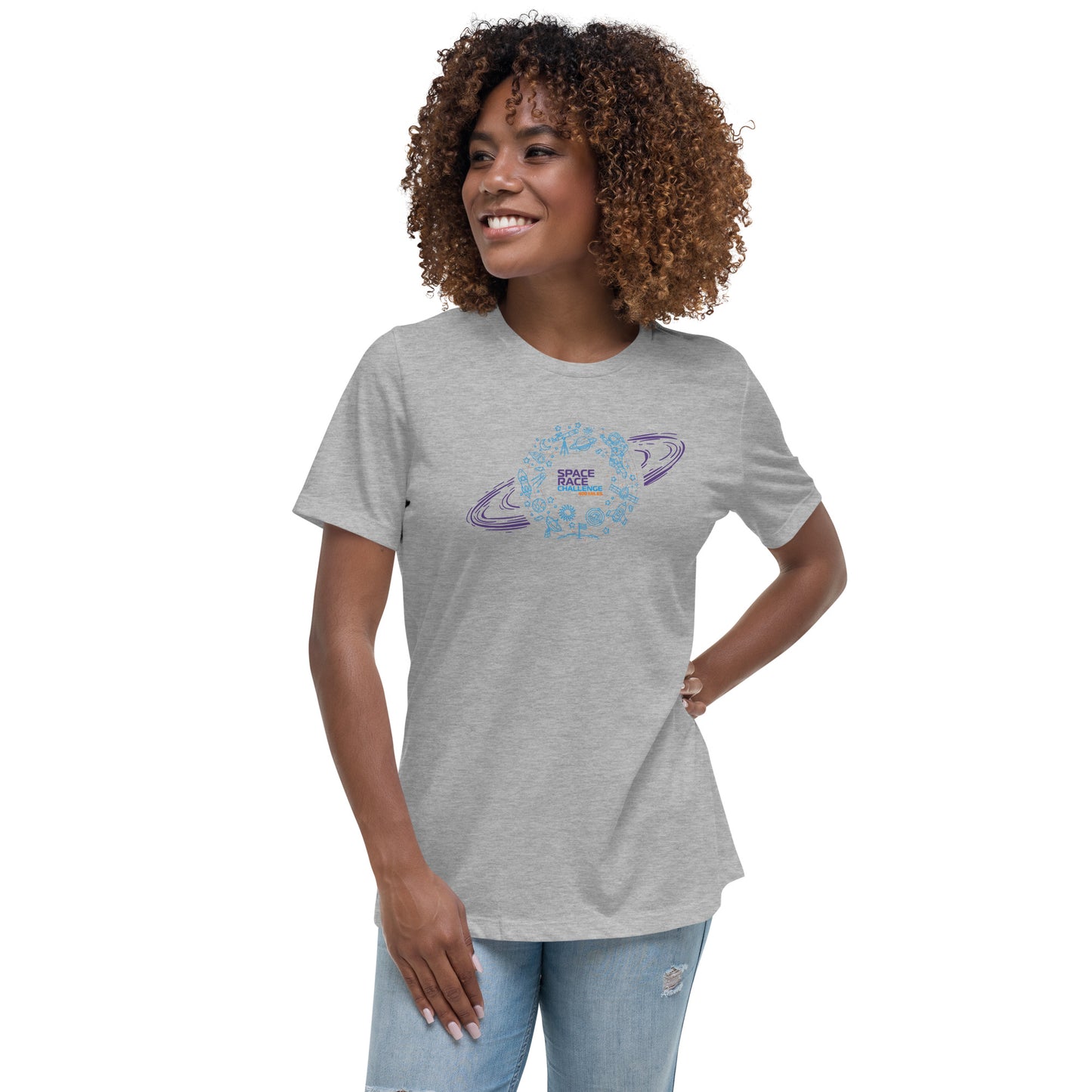 Premium Everyday Women's Space Race Challenge Tee