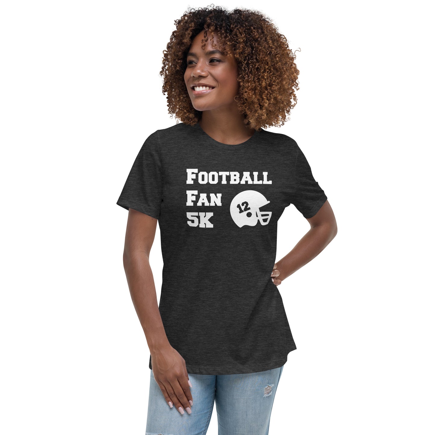 Premium Everyday Women's Football Fan 5K Tee