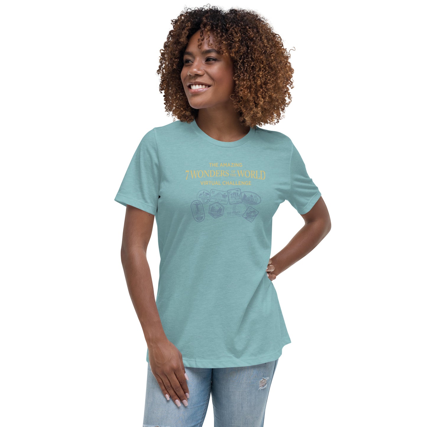 Premium Everyday Women's 7 Wonders of the World Tee