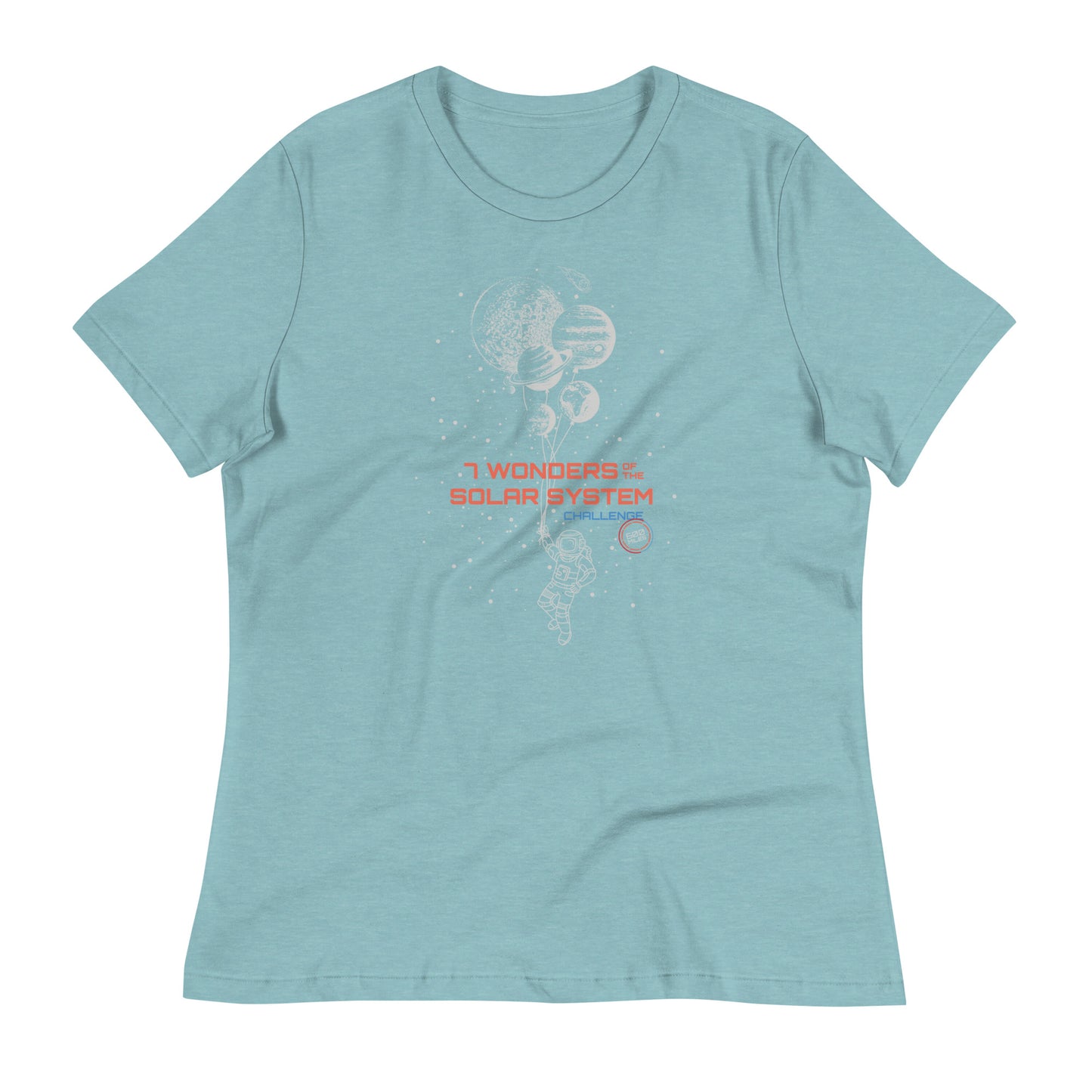 Premium Everyday Women's 7 Wonders of the Solar System Tee