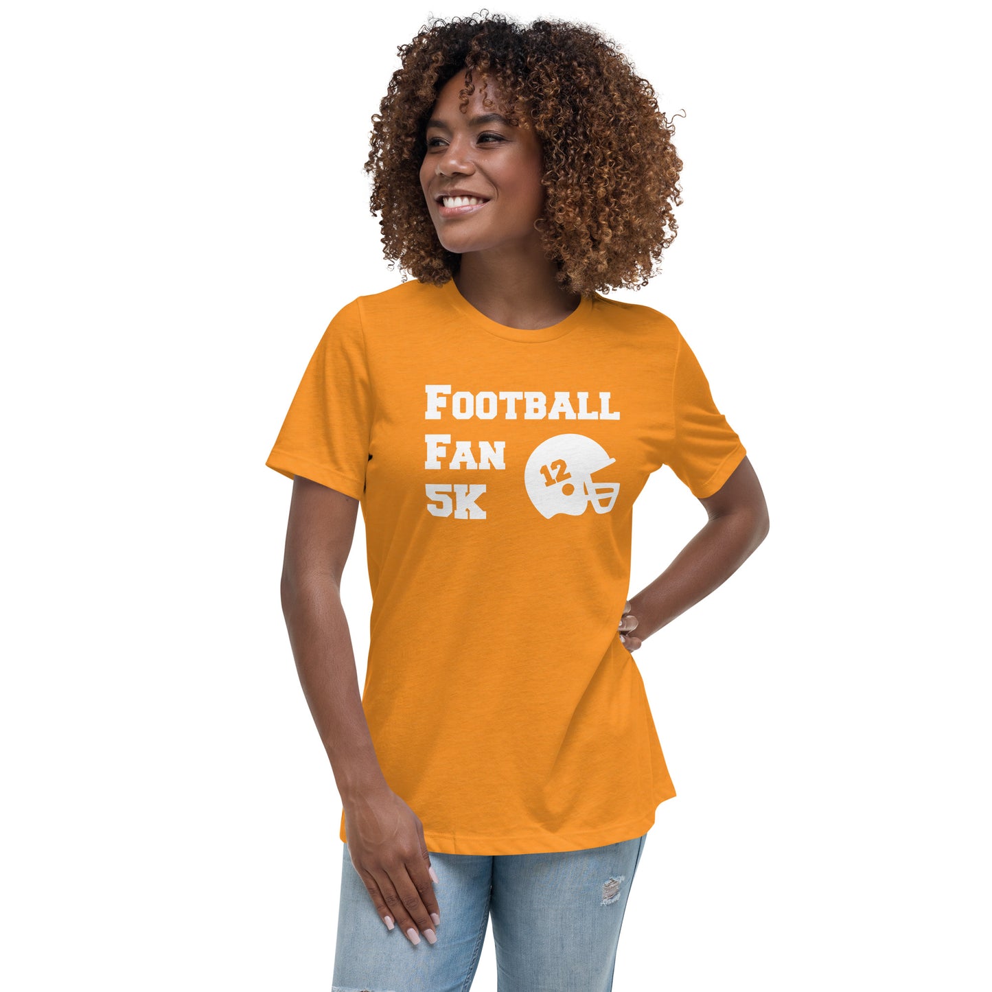 Premium Everyday Women's Football Fan 5K Tee