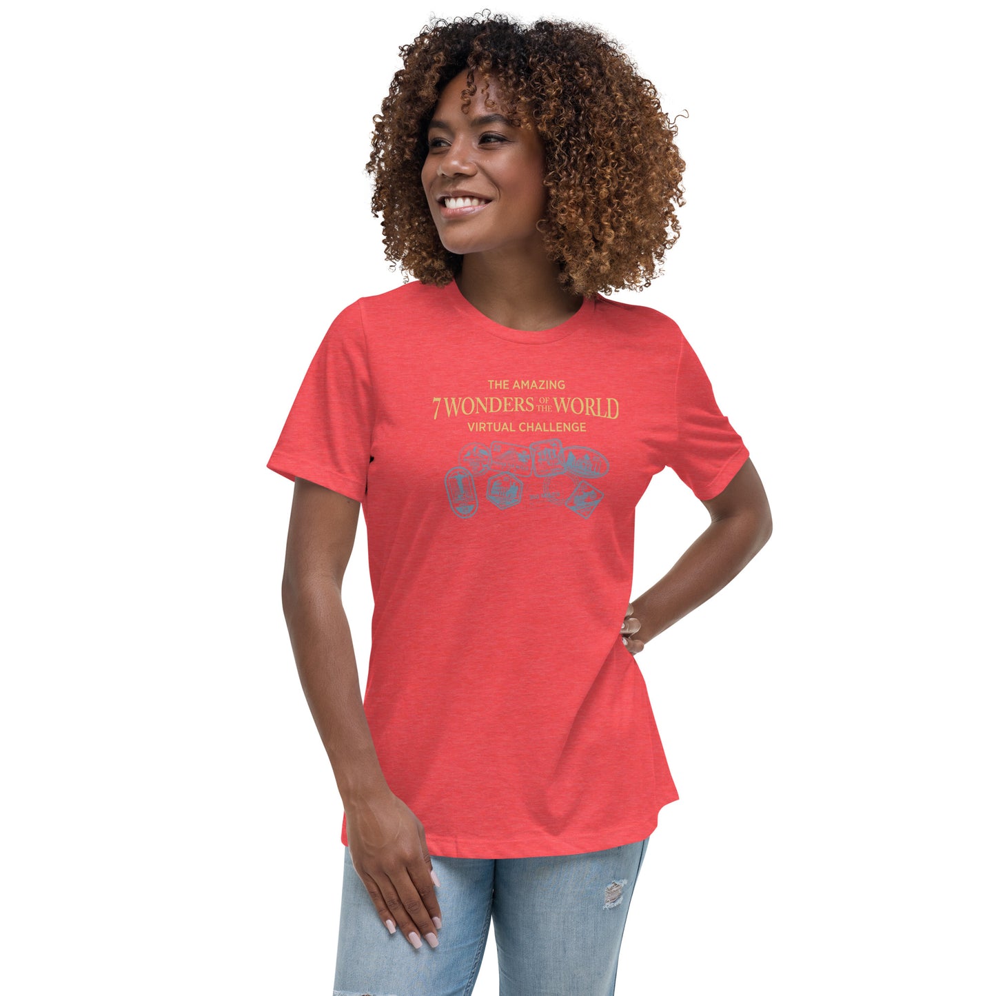 Premium Everyday Women's 7 Wonders of the World Tee