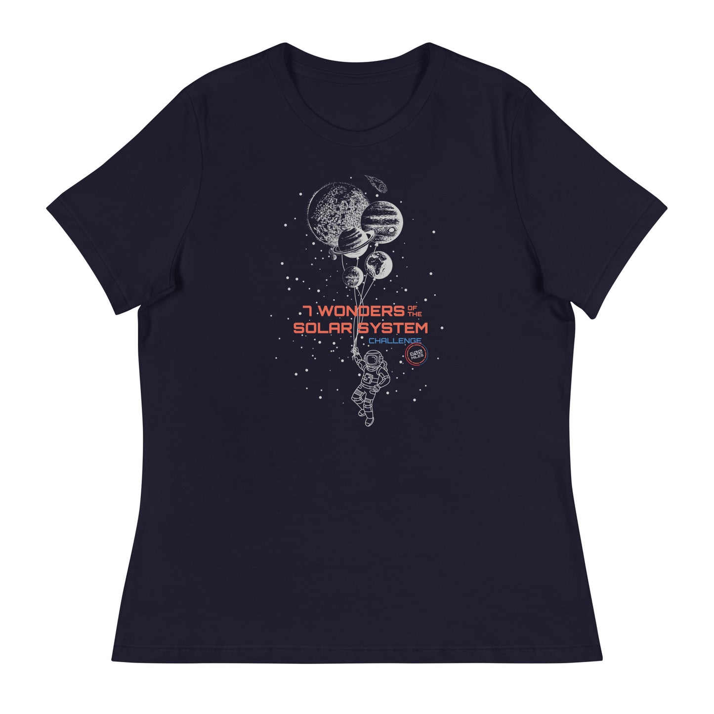 Premium Everyday Women's 7 Wonders of the Solar System Tee